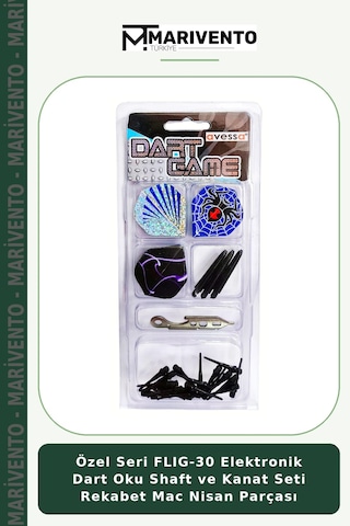 Özel Seri Flıg-30 Elektronik Dart Oku Shaft Ve Kanat Seti Rekabet Mac Nisan Parçası