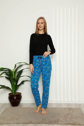 Akbeniz Kadın Pamuklu Alt Pijama 27382 - S Saks