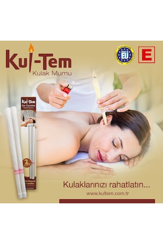 Kul-Tem Kulak Temizleme Mumu Kultem