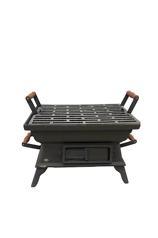 Fs-405 Ahşap Saplı Döküm Mangal