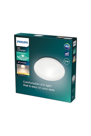 Philips CL200 Moire LED Plafonyer 17 Watt 1700 Lumen 2700K Sarı Işık