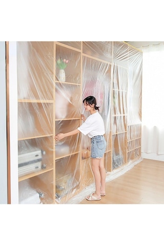 Boya Badana Eşya Koruma Hışır Örtüsü 180cm X 15 Mt Yapışkanlı Hış