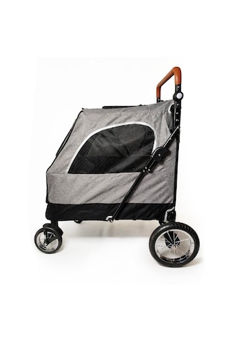 Zampa Stroll Kedi & Köpek Arabası Gri 69x81x110cm