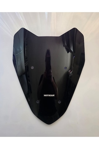 Motocam Küba Chia 125 Ön Cam 2023-2026 Model 40cm Siyah Renkli Sportif