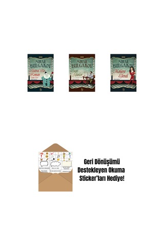 Teatral Bir Roman + Son Günler + Moliere Efendi + Okuma Sticker'ları