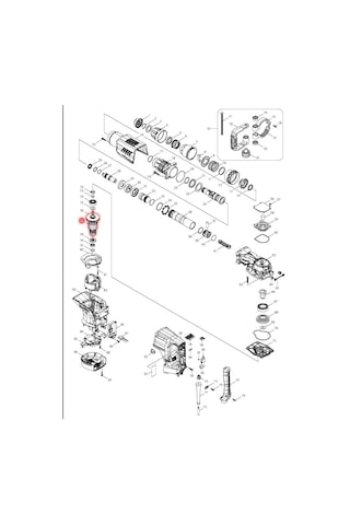 Makita HM1203C Kollektör-Armatür-Endüvi Ürün Kodu 517818-7