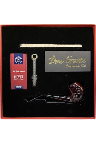 Atomic German 9Mm Başlangıç Pipo Seti Rustik Kahve Boxin