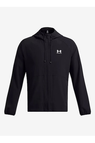 Under Armour Vibe Woven Jacket Erkek Rüzgarlık 6003001-001 Siyah