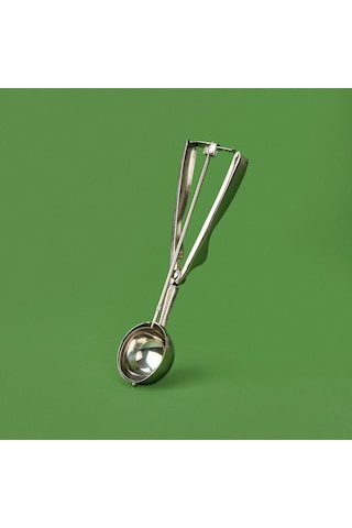 Mien Dondurma Kaşığı Metal Mien-1234 Gri - Gümüş