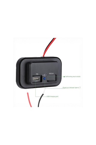 Usb Car Charger - Ucc-328 Qc Pd