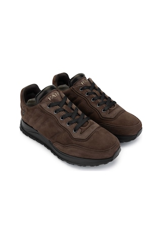 Fabi Erkek Hakiki Deri Kahverengi Sneakers & Spor Ayakkabı 510 Fu1240bl Erk Ayk Sk24-25 T.moro/nero Kahverengi