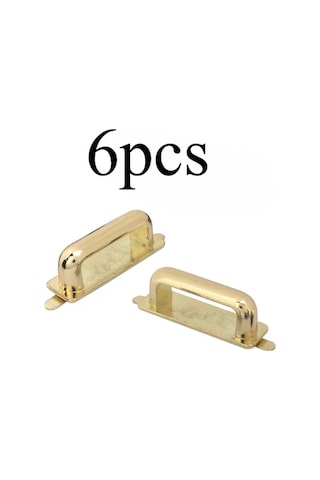 Fochsia 6lı Metal Çapa Köprü Askı Kancası Bağlantı Tokası Deri El Çantası Aksesuarı Açık Altın