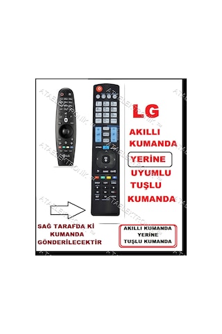 Lg Sihirli Air Mouse Kumanda Uyumlu Tuşlu Kumanda 930