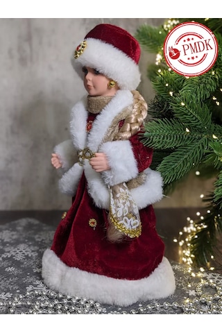 Kaemingk Yılbaşı Ağacı Süsü İçin Kar Kraliçesi Figürü, 30 Cm 168668185