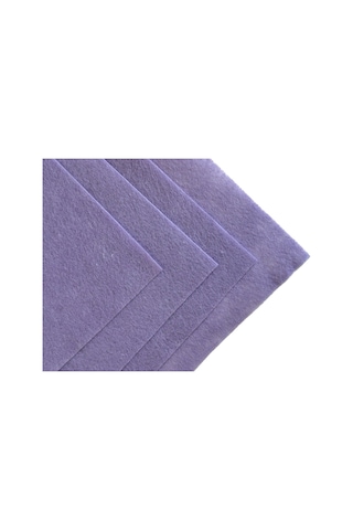 Eflatun Rengi Metrelik Ince Keçe Kumaş Keçe 1 Mm Aktivite Keçesi Renkli Keçe 1 Metre 100 Cm X 100 Cm