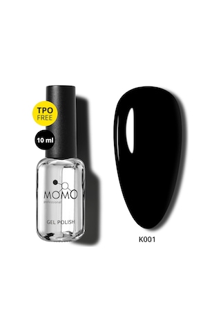 Kalıcı Oje K001, Siyah, 10 Ml Diğer