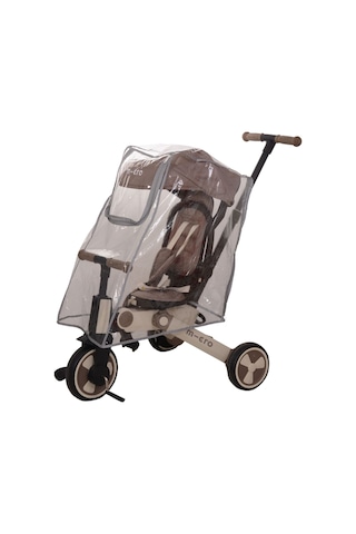 Mummy's Baby Üç Tekerlekli Bisiklet İçin Yağmurluk Şeffaf