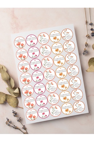 Sevgiyle Hazırlandı Teşekkür Ederiz Stickers Paketleme Kargo