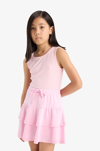 Defacto Kız Çocuk Bisiklet Yaka Basic Düz Atlet Z7815a625hspn47 Pembe