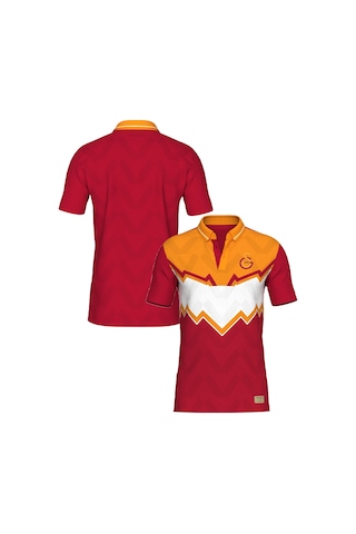 Gsstore Galatasaray Çocuk Okan Buruk Design Fc T-shirt C232387 Sarı - Kırmızı