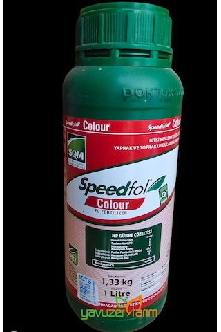 Speedfol Color Ec Fertilizer Yaprak Gübresi 1 Lt