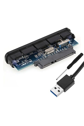 Usin Usb 3.0 Alüminyum Kasa Harici 2.5'' Hdd Ssd Sata Harddisk Hard Disk Kablosu Ve Kutusu