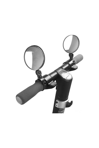 2 Adet Scooter Arka Görüş Aynası, Gidon Arka Görüş Aynaları, Elektrikli Scooter, Dağ Bisikleti, Yol Bisikleti İçin Bisiklet Aynası