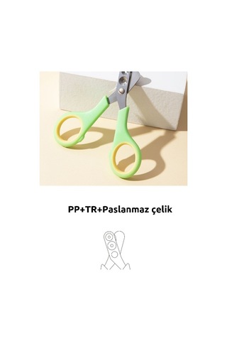 Raikou Pet Tırnak Makası Paslanmaz Çelik
