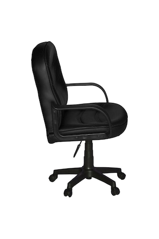 Türksit Manager  Mini Çalışma Koltuğu Siyah