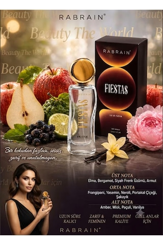 Rabrain Fiestas Kadın Parfüm EDP 50 ML