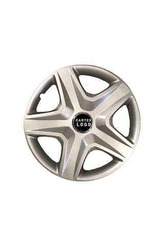 Volkswagen Polo 14'' Inç Olanlara Uyumlu Gri 4lü Set Jant Kapağı Çelik Jant Görünümlü