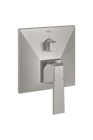 Grohe Allure Brilliant 3 Yollu Yön Değiştiricili Tek Kollu Banyo Bataryası - 24099DC0 Gri