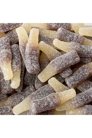 Tommy's Bears Candy Break Sour Cola Bottles Kola Aromalı Ekşi Yumuşak Şeker 113 G