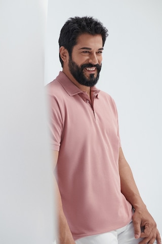 AC&Co / Altınyıldız Classics Altinyildiz Classics Erkek Gül Kurusu Slim Fit Dar Kesim Polo Yaka %100 Pamuk Tişört 4A4820200001GULXXL Gülkurusu