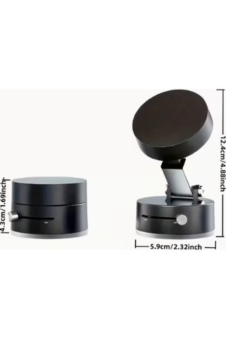 Mıknatıslı Katlanabilir Telefon Tutucu - Torpido Ve Cam Uyumlu 5047