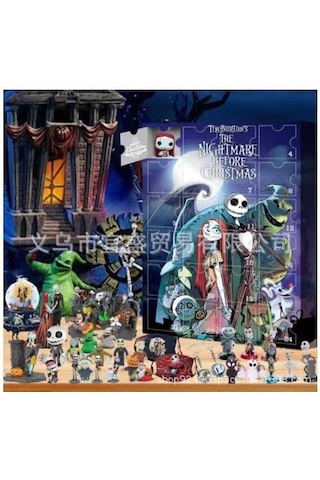 Arifesi Kıyamet Takvimi Kör Kutu Süsü Yeni Cadılar Bayramı Kör Kutu Oyuncak Yaratıcı Zombi Cadılar Bayramı Kör Kutu B