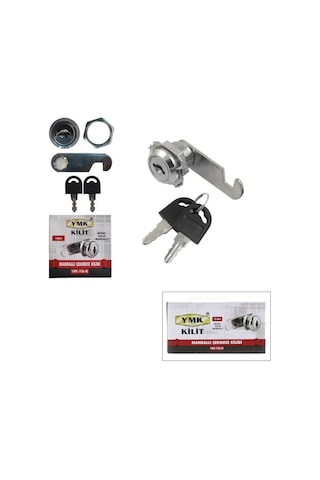 Yuma Ymk-708-m Oval Mandallı Dolap Ve Çekmece Kilidi - 20 Mm- 12'li Paket Diğer