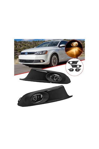 Volkswagen Jetta Sis Farı Çerçeveli Oem Tip 2011-2015