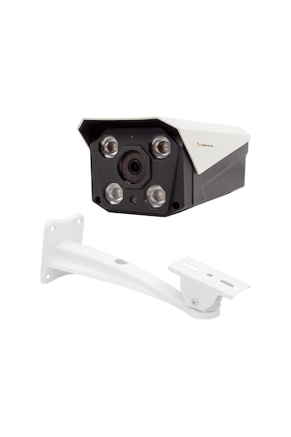 Powermaster Pm-19419 3 Mp 4 Atom Led Ipc Metal Kasa Poe Siz Ip Bullet Kamera + Kamera Ayağı