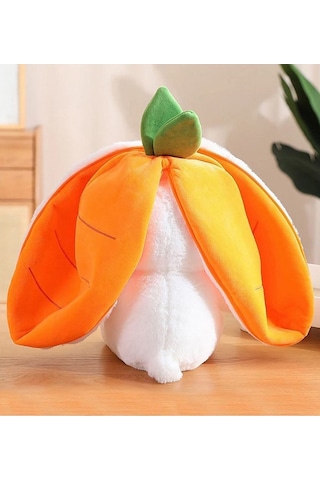 Havuç Tavşan Çantalı 80 Cm Renkli