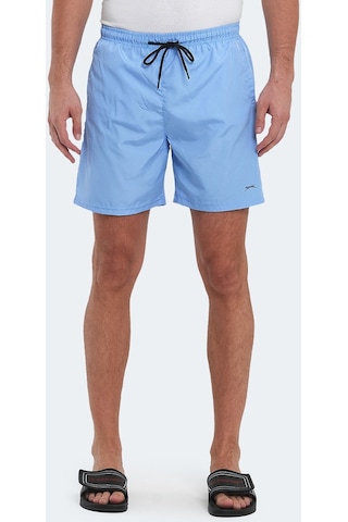 Slazenger RENO Erkek Cepli Deniz Şortu Mavi Mayo