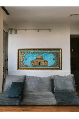 Ramallah Hat Sanatı Tablo 40x80 Cm
