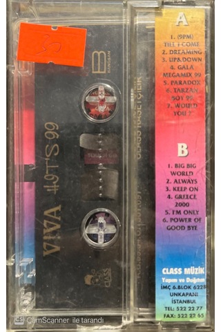 Plak Değildir Kaset Tir Viva Hit's 99 Kaset