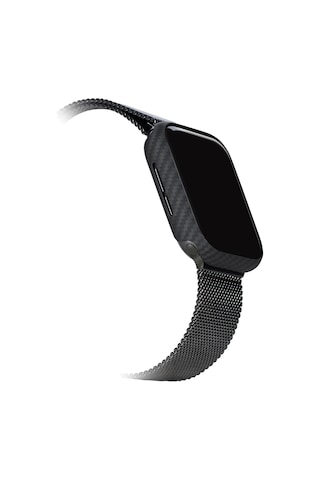 Pitaka Air Case Watch 45mm Kasa Koruyucu 600d Aramid Fiber Classic Serisi Black-grey Twill Siyah - Gri