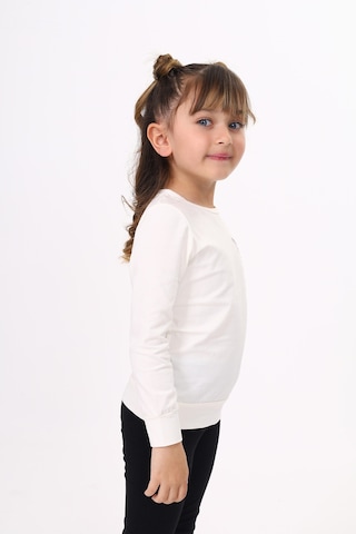 Toontoy Kids Toontoy Kız Çocuk Yusufcuk Nakışlı Tişört Ekru