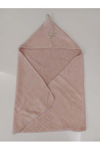 Bebessi %100 Pamuk Bornoz Seti Pudra Pembe Bbss.ppmb.3980 Pembe