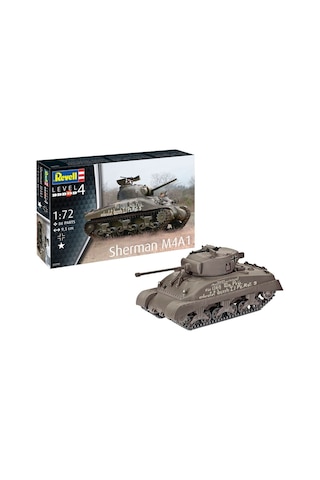 Revell Maket Model Kit Sherman M4a1  3290