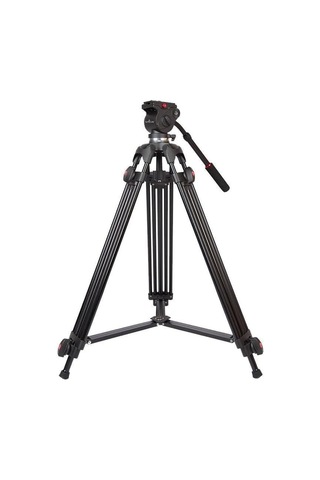 0508b Video Tripod,profosyonel Video Kmera Tripodu, Maksimum Yükseklik:1870 Mm Diğer