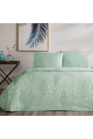 Taç Jakar Flava Çift Kişilik Pike Takımı Yeşil 000000001000050032 Yeşil