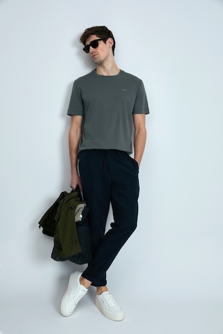 Lufian Bran Modern Grafik T- Shirt Koyu Yeşil Koyu Yeşil 111020262100610 Koyu Yeşil